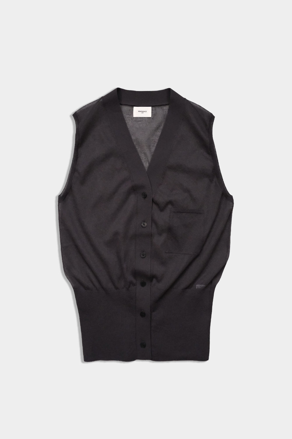 3/1】High-gauge Sheer Knit Vest (WK125-LVE02) – the-knitbar.com