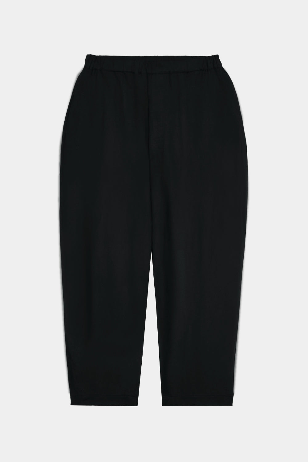 WIDE TAPERED PANTS (WJ501-MCS13-09) / BLACK – the-knitbar.com
