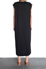SLEEVELESS DRESS (WJ501-MCS21) / BLACK