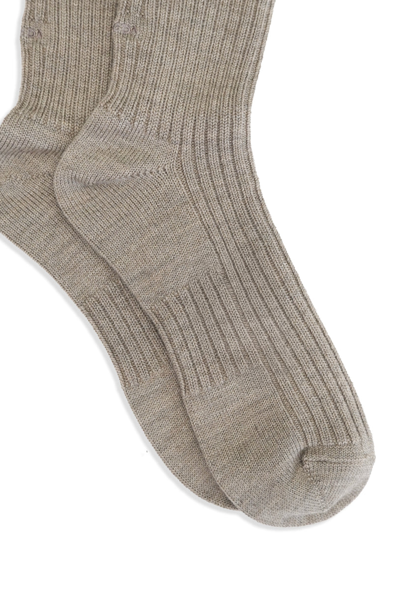 Wool Long Rib Socks (UM501-MSO01)
