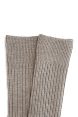 Wool Long Rib Socks (UM501-MSO01)