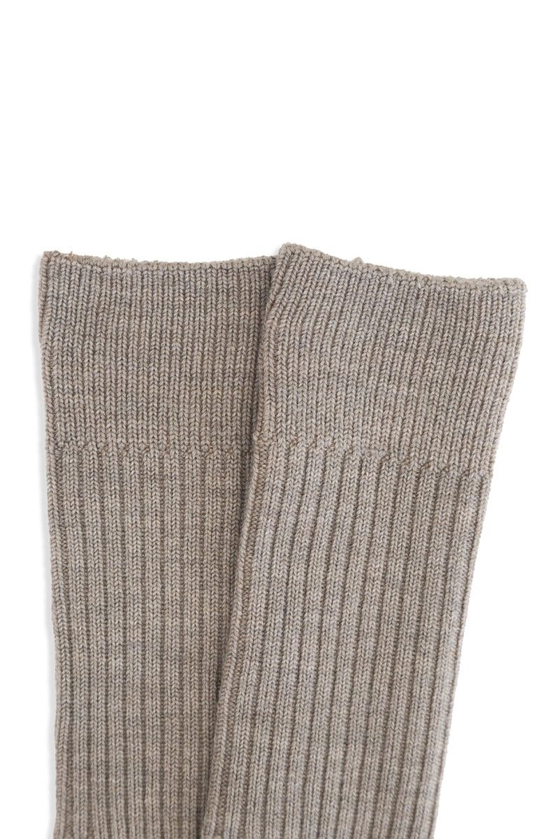 Wool Long Rib Socks (UM501-MSO01)