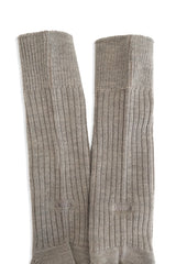 Wool Long Rib Socks (UM501-MSO01)