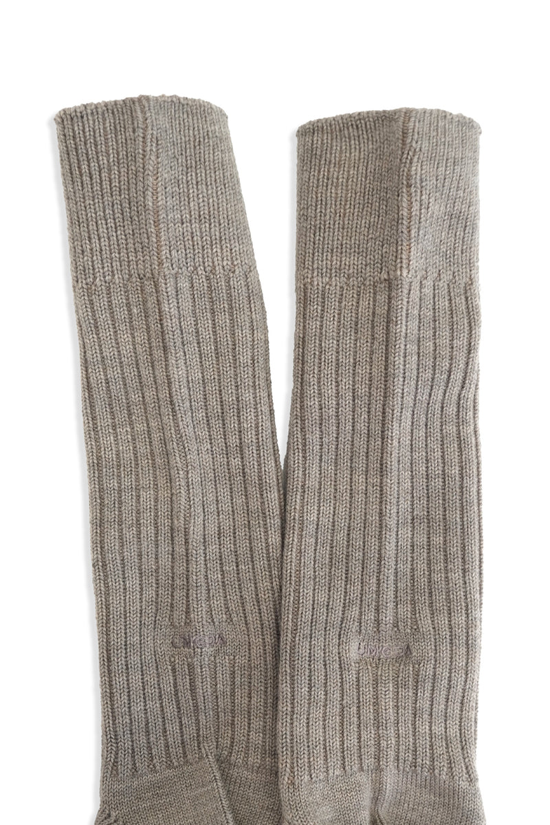 Wool Long Rib Socks (UM501-MSO01)