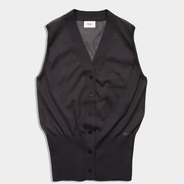 【こぐま様】WORKWARE × Freada 2WAY LONG VEST REVERBERATE リバーバレイト / LONG TAILORED WAISTCOAT ブラック