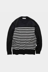 Border Crew Neck Knit (WK23S-MPO07)