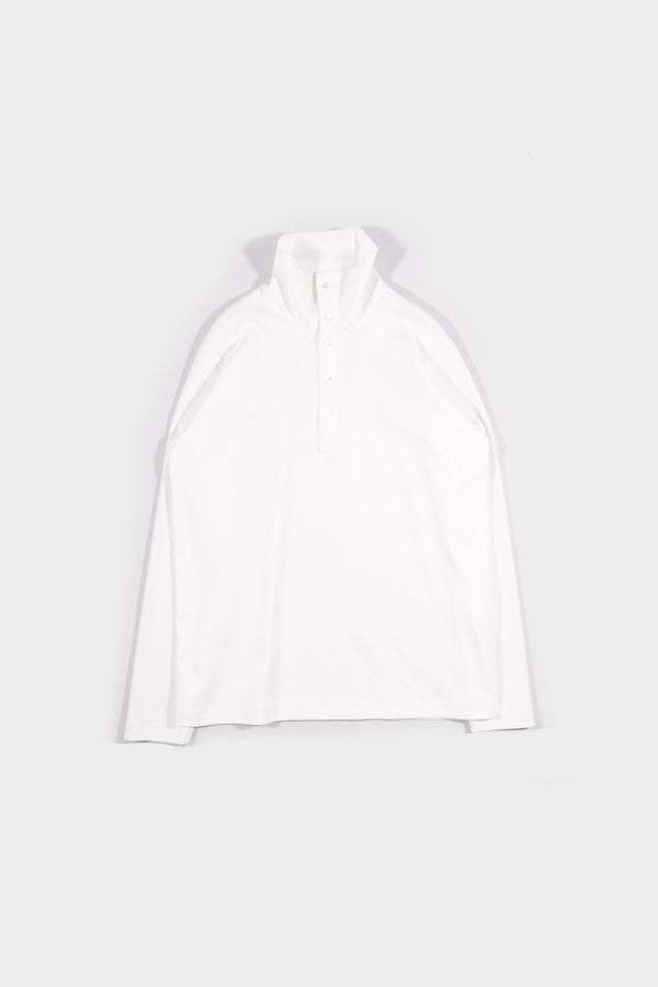 Sanfokin cotton high-neck L/S tee (WK124-MCS01)