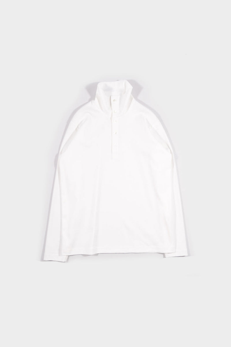 Sanfokin cotton high-neck L/S tee (WK124-MCS01)