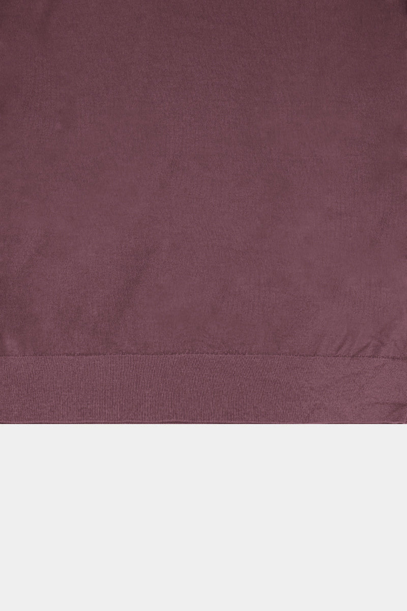 high-gauge high-neck knit L/S PO(PU501-MPO08) / PURPLE