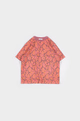 FLORAL PATTERN KNIT ART PULLOVER (WK124-MPO06)