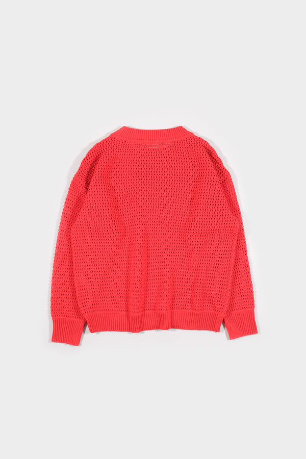 GIMA COTTON BIG MESH PULLOVER (WK124-UPO05)