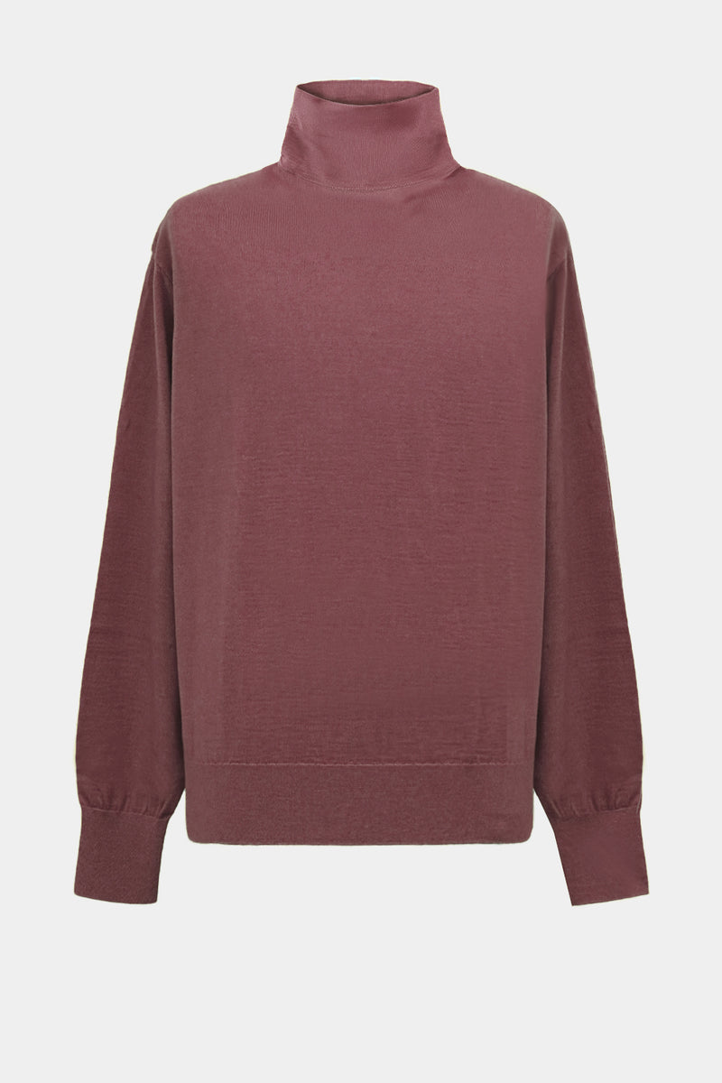 high-gauge high-neck knit L/S PO(PU501-MPO08) / PURPLE