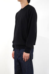 12GG CREW NECK PULLOVER (UM302-UPO12-BLK)