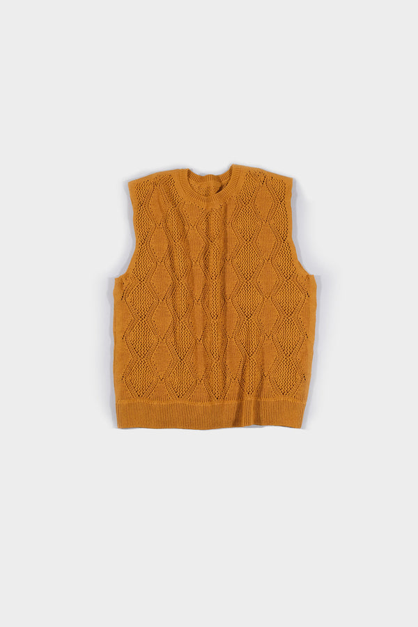 GIMA COTTON CREW-NECK VEST (WK124-MVE01)