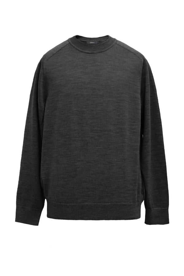 12GG CREW NECK PULLOVER (UM302-UPO12-GRY)