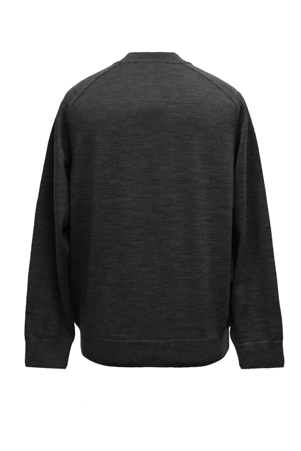 12GG CREW NECK PULLOVER (UM302-UPO12-GRY)