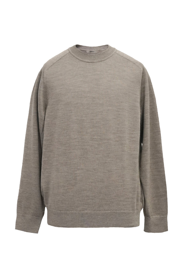 12GG CREW NECK PULLOVER (UM302-UPO12-MOCHA)