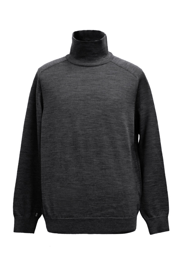12GG HIGHNECK PULLOVER (UM302-UHN12-GREY)