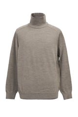 12GG HIGHNECK PULLOVER (UM301-UHN12-MOCHA)