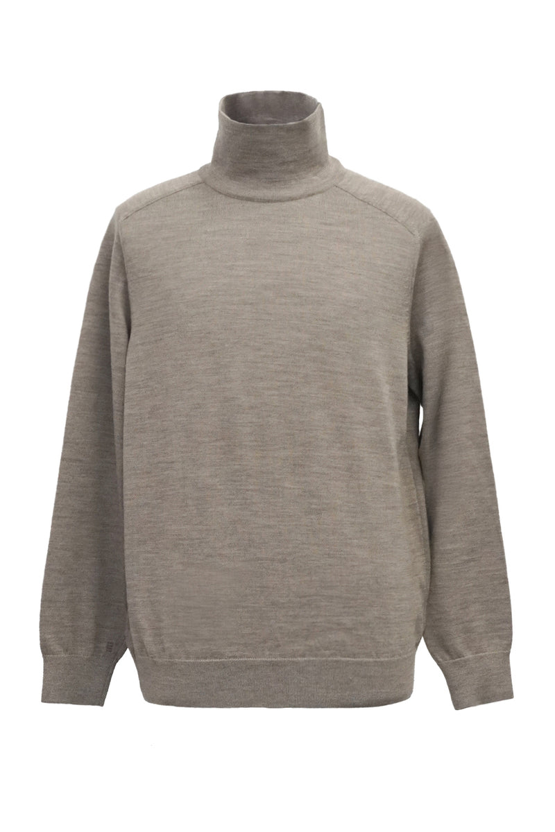 12GG HIGHNECK PULLOVER (UM301-UHN12-MOCHA)