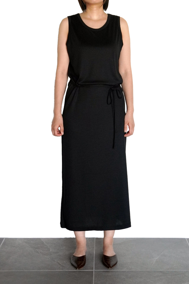TANKTOP DRESS(WJ501-MCS20) / BLACK