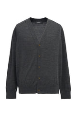 16GG V NECK CARDIGAN (UM302-UCD16-GRY)