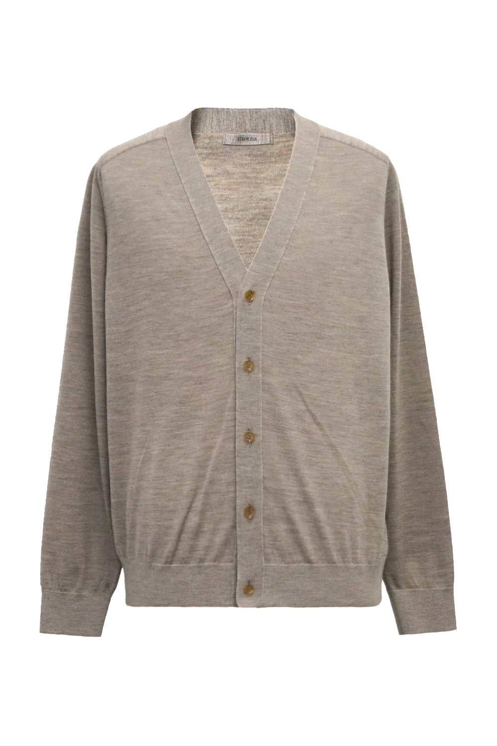 16GG V NECK CARDIGAN (UM302-UCD16-MOCHA) – the-knitbar.com