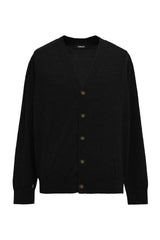 16GG V NECK CARDIGAN (UM302-UCD16-BLK)