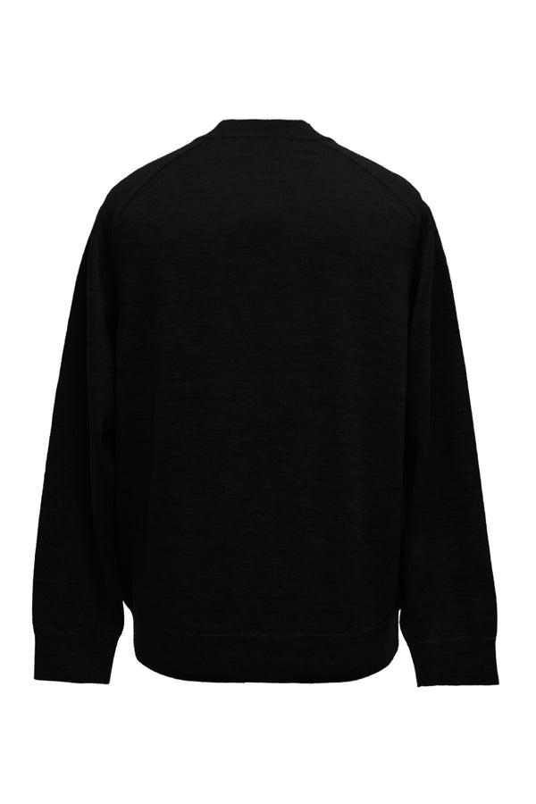 16GG CREW NECK PULLOVER (UM302-UPO16-BLK)