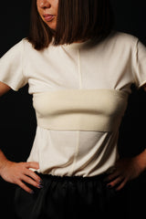 【サ専用 Pre-Order】Knit Buistier (CZ126-AC09) / Ivory