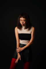 【サ専用 Pre-Order】Knit Buistier (CZ126-AC09) / Black