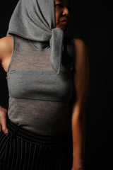 【サ専用 Pre-Order】Knit Buistier (CZ126-AC09) / Grey