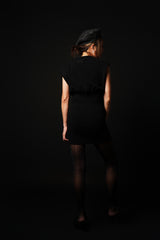 【サ専用 Pre-Order】Shoulder Padded Mini-Onepiece (CZ126-LOP05) / Black