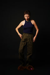 【サ専用 Pre-Order】American-Sleeve Body-Suit (CZ126-LPO53) / D.Navy