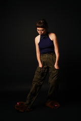 【サ専用 Pre-Order】American-Sleeve Body-Suit (CZ126-LPO53) / D.Navy