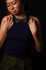 【サ専用 Pre-Order】Knit Bow Tie (CZ126-AC11) / Grey