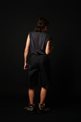 【サ専用 Pre-Order】Silk Cashmere Oversized Knit T-shirt (CZ126-MPO01) / Grege