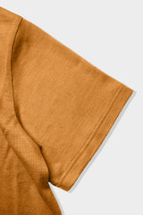 S/S WIDE FIT T-SHIRT (WJ501-MCS02-09) / CAMEL