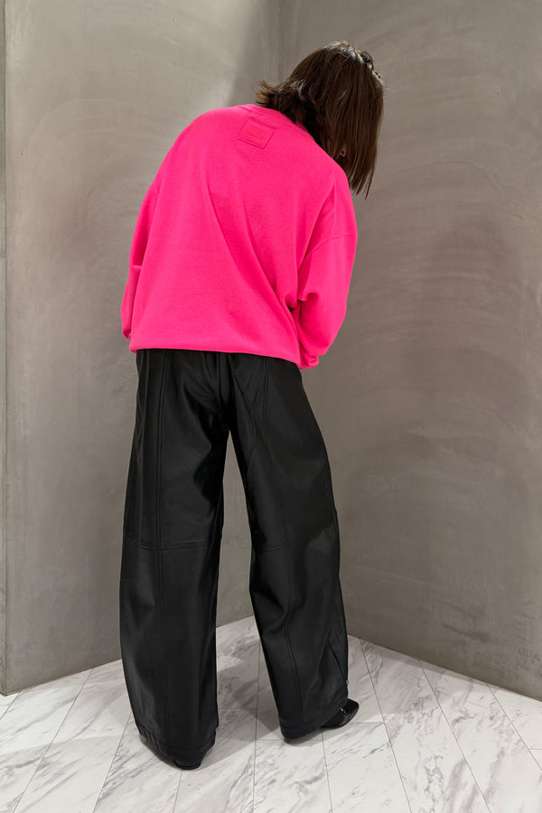 Unisex Cashmere Crew Neck Knit (CZ325-LPO49) / F / PINK