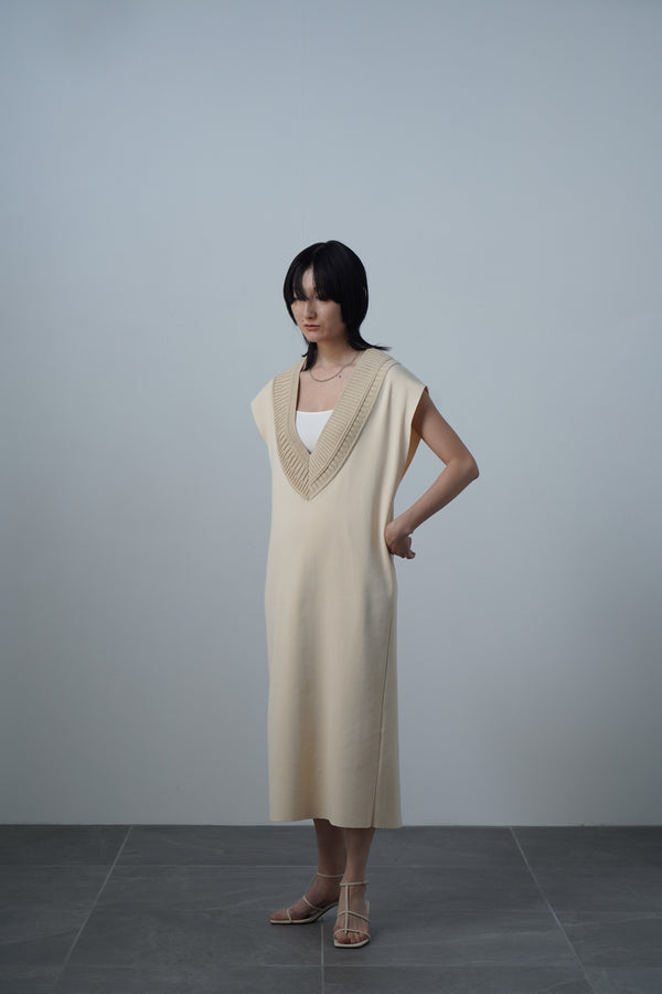 【Womens】 Hybrid I-Line Knit Dress