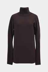 High-gauge High-neck Bell-sleeves PO (WK325-LPO01-BROWN)