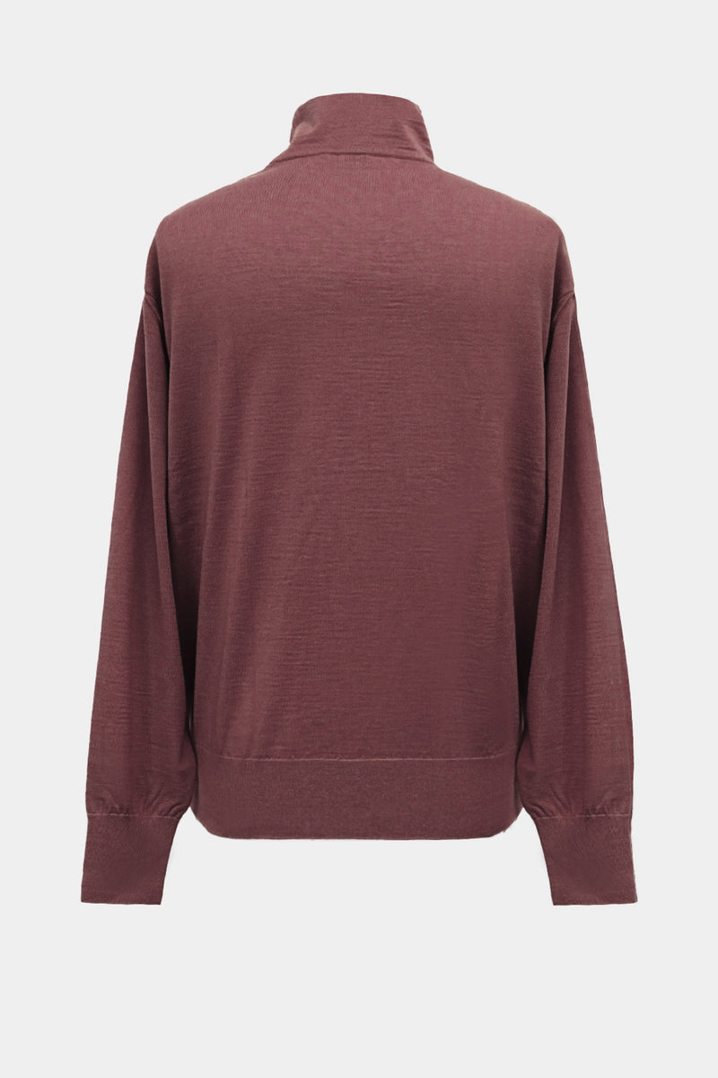 high-gauge high-neck knit L/S PO(PU501-MPO08) / PURPLE