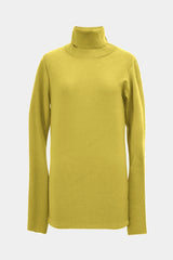 High-gauge High-neck Bell-sleeves PO (WK325-LPO01-YELLOW)