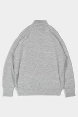 Middle-gauge Waffle Knit Turtleneck PO (WK324-MPO03-02)