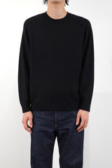 7GG CREW NECK PULLOVER (UM302-UPO07-BLK)