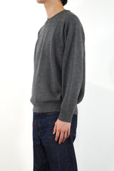 7GG CREW NECK PULLOVER (UM302-UPO07-GRY)