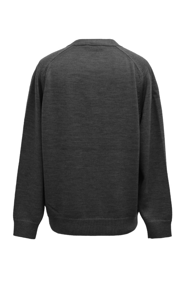 7GG V NECK CARDIGAN (UM302-UCD07-GRY)