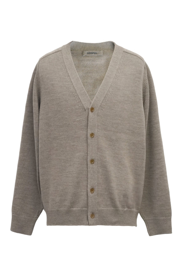 7GG V NECK CARDIGAN (UM302-UCD07-MOCHA)