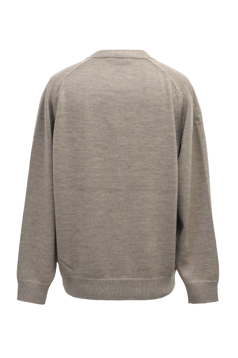 7GG V NECK CARDIGAN (UM302-UCD07-MOCHA)