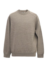 7GG CREW NECK PULLOVER (UM302-UPO07-MOCHA)